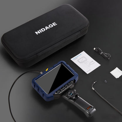 NIDAGE 7" IPS 1080P HD Articulating Borescope Inspection Camera