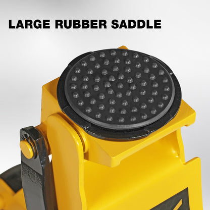 YELLOW JACKET 3.5 Ton Low Profile Floor Jack – Dual Pump Hydraulic