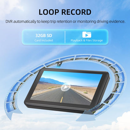 eRapta Dual Magnetic Solar Wireless Backup Camera – HD 1080P