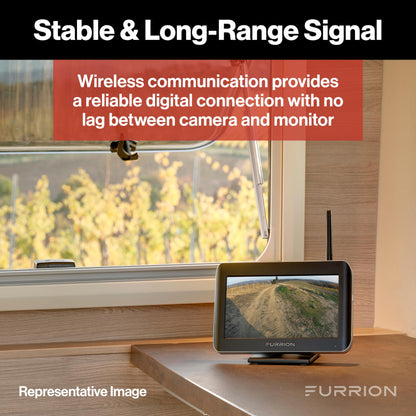 Furrion Vision S Wireless RV Backup Camera System – 4.3" Monitor